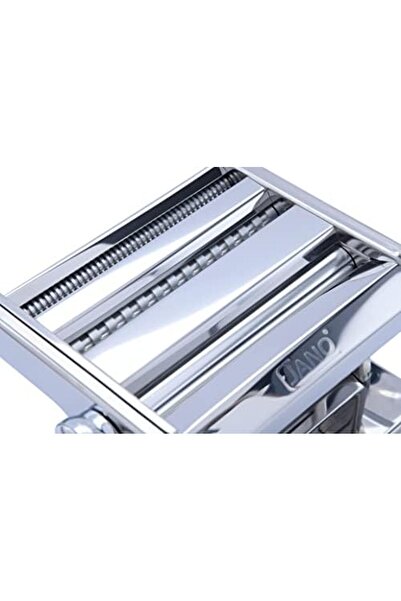 JANO Manual Pasta Maker Machine By , Silver, Jn4505