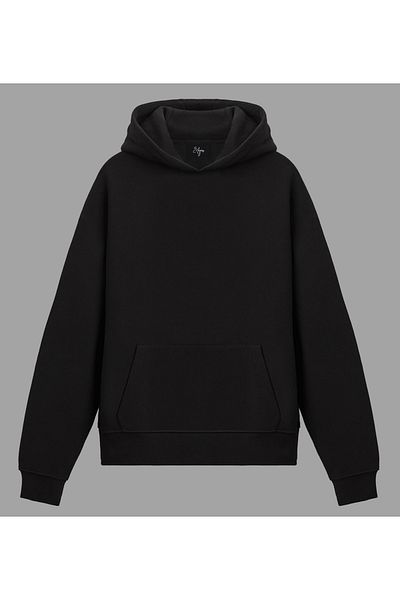 Edizen Unisex Oversize Porsche Premium Hoodie 100% Mohair Black Door Sweatshirt