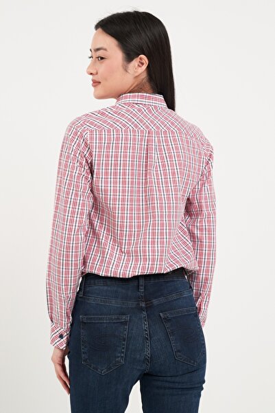 Lee Cooper Women's shirt with small checkered pattern