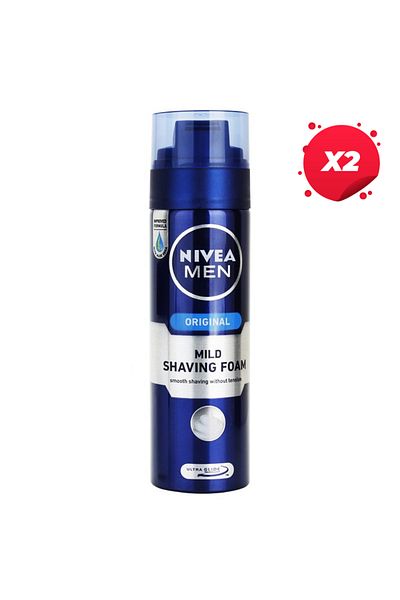 NIVEA X2 - NIVEA SPUMA RAS 200ML PROTECT CARE ALOE VERA