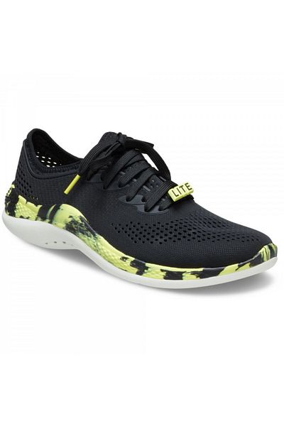 Crocs LiteRide 360 Marbled Pacer Shoes M 43-44 EU - M10 US Black - Black/Citrus