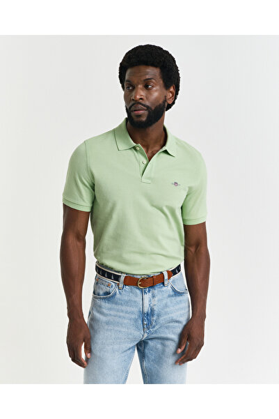 Gant Erkek Yeşil Regular Fit Polo