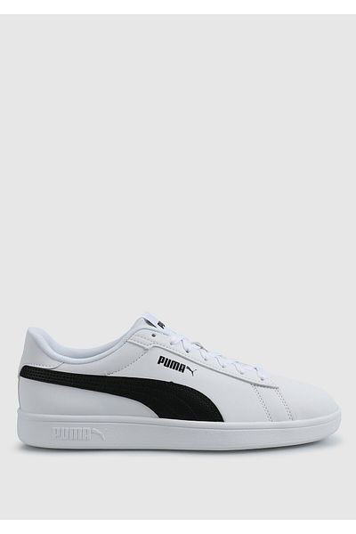 Puma Ανδρικά λευκά αθλητικά παπούτσια Smash 3.0 Buck392336-08 46-48
