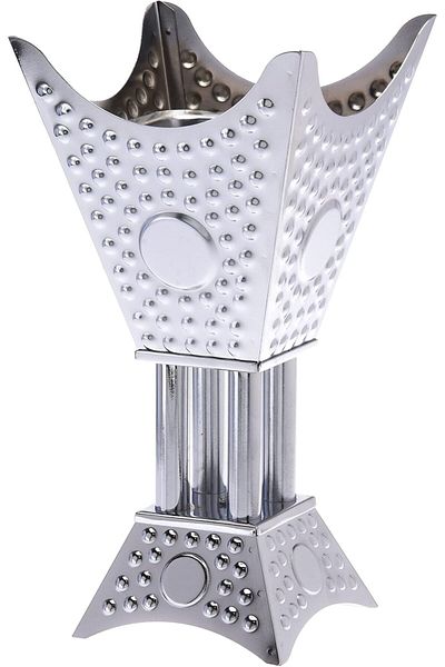 ALSAIF Electric Incense Burner, 80w, Chrome