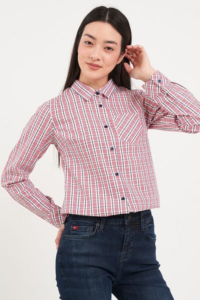 Lee Cooper Women's shirt with small checkered pattern