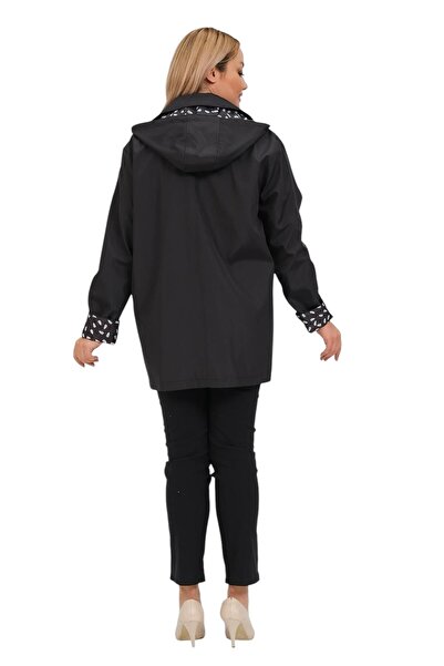Sadık Collection Kadın Büyük Beden Mevsimlik Trençkot