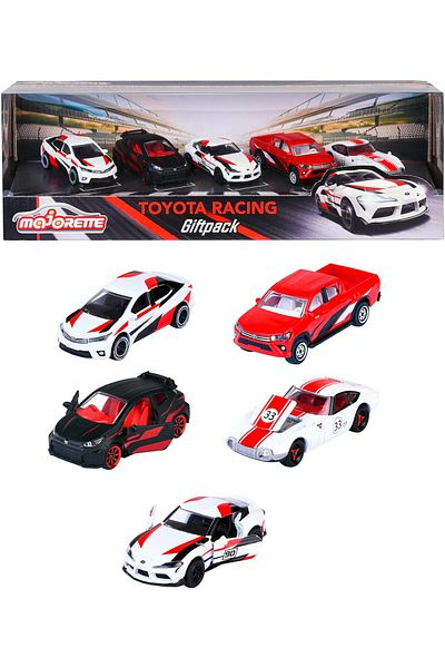 Majorette Majorette Toyota Racing Die-Cast 5-Pcs Giftpack