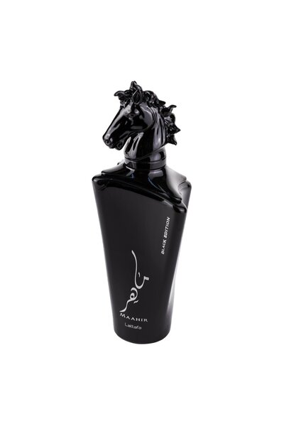 lattafa Αραβικό άρωμα Maahir Black Edition, eau de parfum 100 ml, ανδρικό