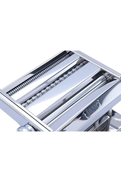 JANO Manual Pasta Maker Machine By , Silver, Jn4505