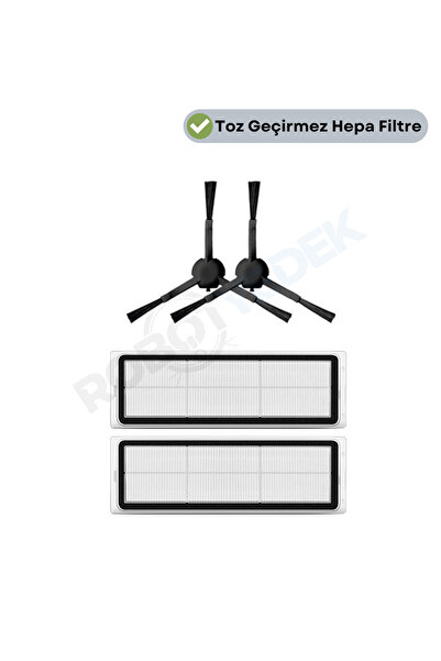 robotyedek Xiaomi Mop 2 Pro 3D - كاميرا تحذيرية Plus Global، فلتر بديل 4 قطع ...