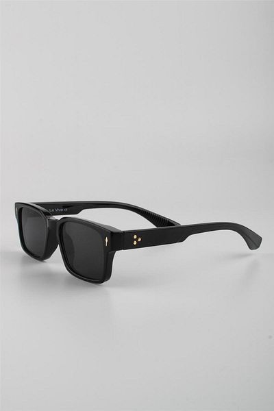 La Viva Black Matte Uv400 Filter Men's Sunglasses G24Lv3307R05