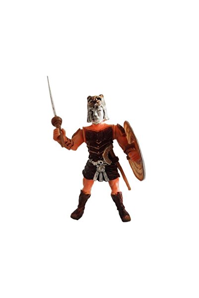 Beta Thracian-trakyalı Gladyatör - Mızrak, Kalkan Ve Baltalı Antik Savaşçı Fi...