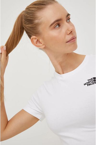 THE NORTH FACE Tricou alb de damă a55a The North Face