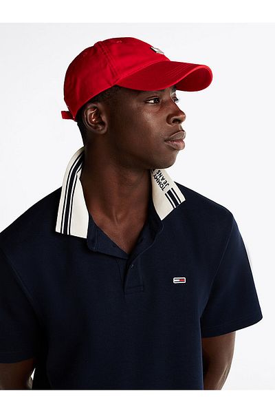 Tommy Hilfiger Pánské tričko s límcem Polo Collar Regular Fit v tmavě modré barvě