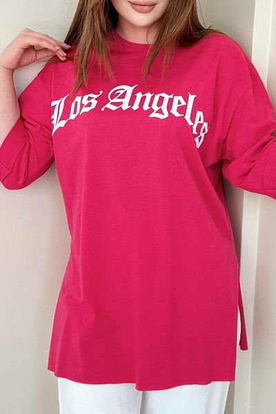 Gizce Los Angeles Pink T-Shirt