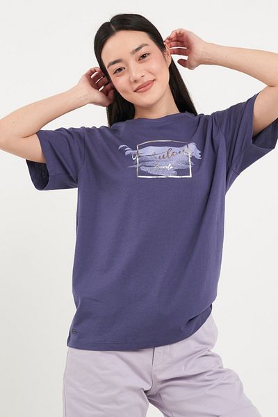 Kenvelo Tricou dama cu imprimeu si logo