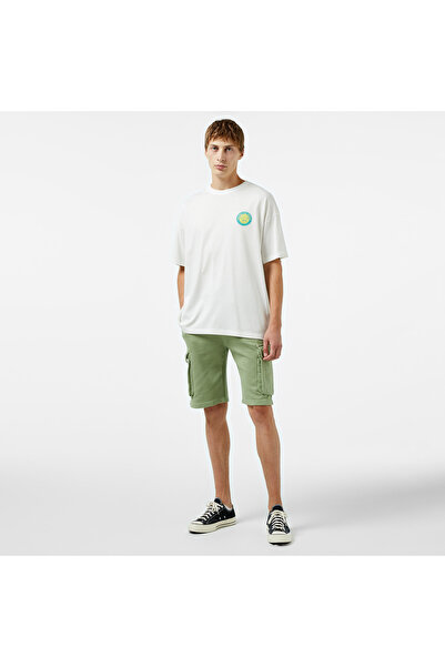 United 4 UNITED4 Erkek Haki Şort