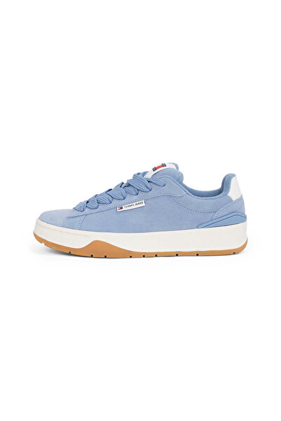 Tommy Hilfiger Tommy Jeans Logolu Kalın Tabanlı Süet Sneaker Ayakkabı AYAKKABI EN0EN02677 C33