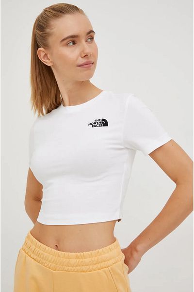 THE NORTH FACE Tricou alb de damă a55a The North Face