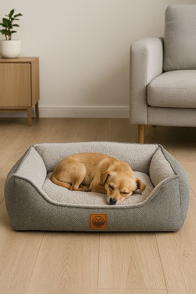 Jungolica Pet Products Zeus, High-Quality Cat and Dog Bed with Double-Sided Cushion, Non-Slip Base, Washable