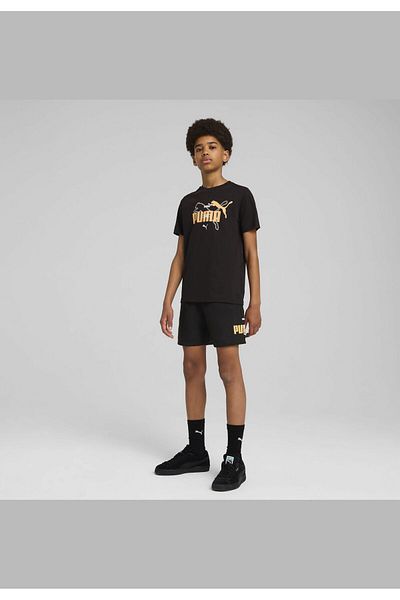 Puma Essentials Logo Lab Summer Woven Shorts Youth