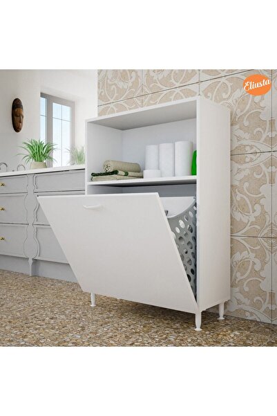 Modilayn Iki Gözlü Sepetli Banyo Dolabı