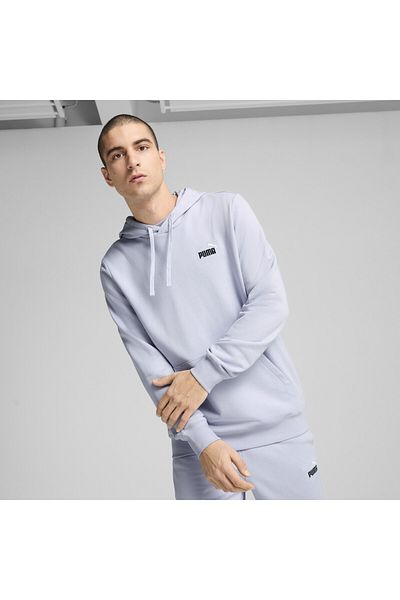 Puma Pánská mikina s kapucí Essentials 2 Malé s logem č. 1