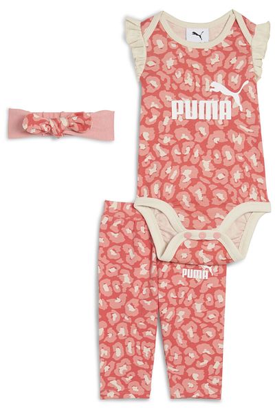 Puma Minicats Essentials Animal Newborn 3dílná sada pro batole