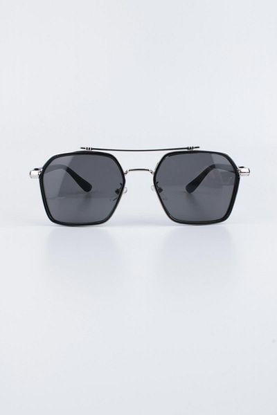La Viva Men's Silver UV 400 Protected Men's Sunglasses 23lv6030r04