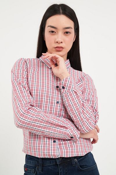 Lee Cooper Women's shirt with small checkered pattern