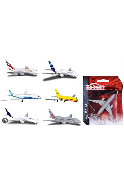Majorette Airplane Die Cast Assorted - 1 Piece