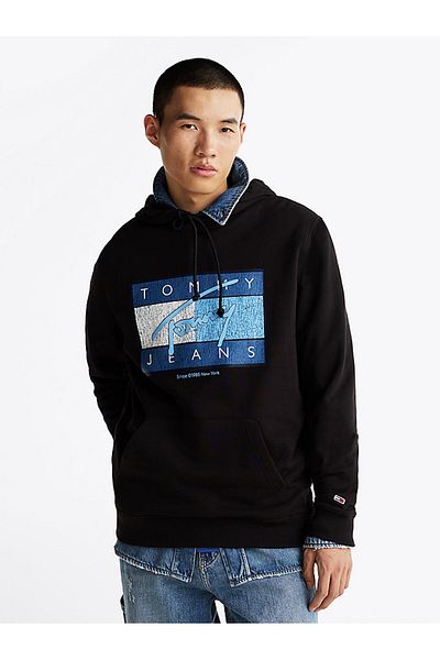 Tommy Hilfiger Tjm Reg Dna Flag Twist Hood Ext