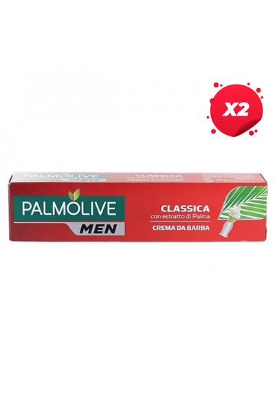 Palmolive X2 - PALMOLIVE SHAVING CREAM 100ML CLASSIC