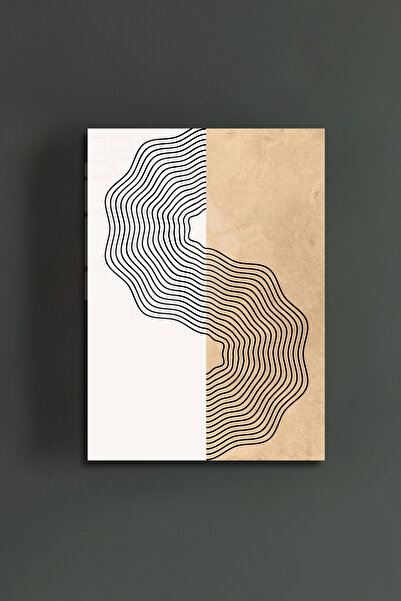 glassartdesign Linii abstracte Pictură pe sticlă irezistibilă Pictură modernă Pictură abstractă Pictură pentru salon