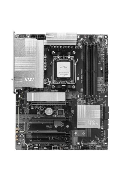 MSI Placa de baza MSI PRO B850-P WIFI, AMD B850, AM5, DDR5, ATX