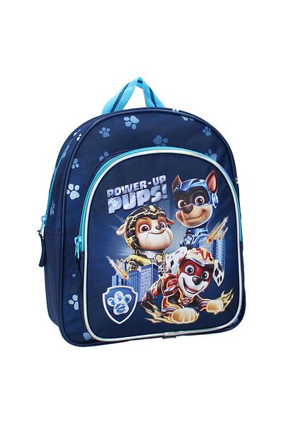 PAW PATROL Backpack with two compartments, multicolor, 30x25x11 cm, Paw Patrol The Mighty Movie Mighty Pups