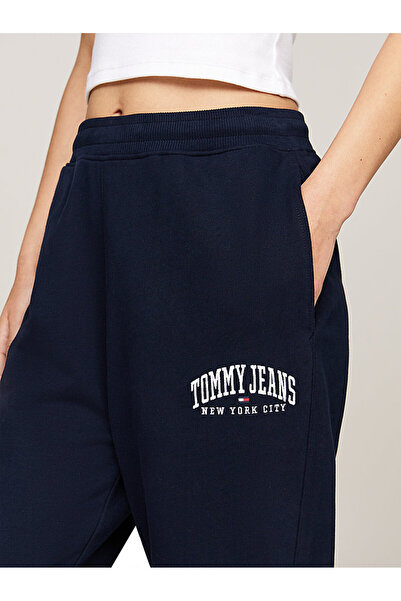 Tommy Hilfiger Tommy Jeans Rlx Varsity Kadın Mavi Eşofman Alti