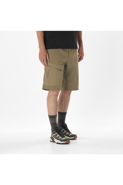 Salomon OUTERPATH UTILITY Erkek Outdoor Şortu SHITAKE LC2481700