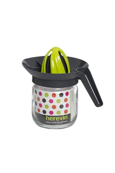 Herevin عصارة ليمون بغطاء أخضر 425 سم مكعب