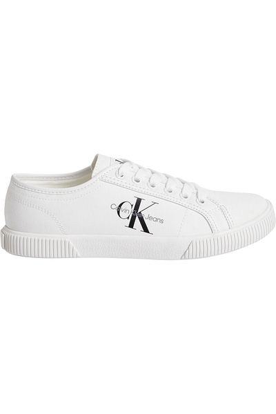 Calvin Klein Calvin Klein Women White Ess Vulc Mono Sneakers