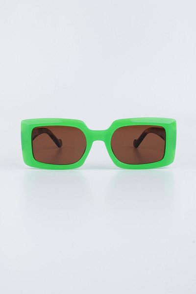Silvio Monetti Women's Green UV 400 Protected Sunglasses 23sm10525r05