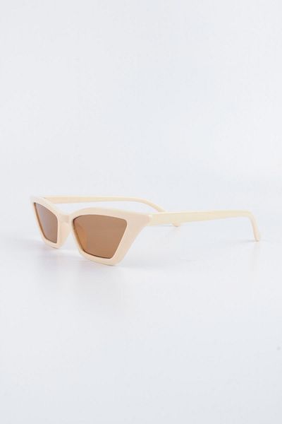 By Marine Women's Beige UV 400 Protected Sunglasses 23ft7507r04