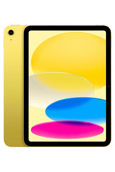 Apple iPad 10 (2022) - 10.9" Display, A14 Bionic, 64GB, 12MP Camera, Wi-Fi, Yellow