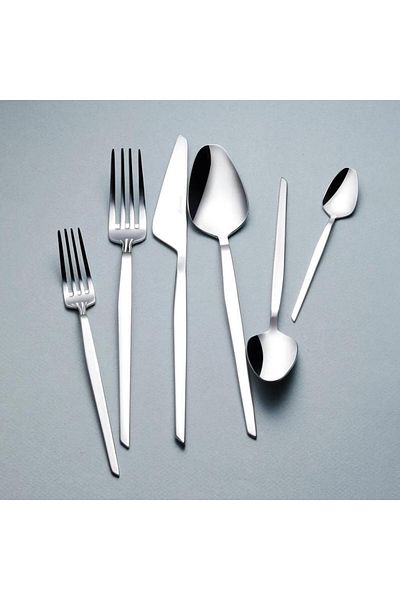 KORKMAZ A2068 Trea Fork Spoon Knife Set 72 Pieces