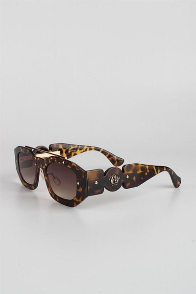 Max Polo Leopard Gradient Uv400 Filter Women's Sunglasses G24mps3201r02