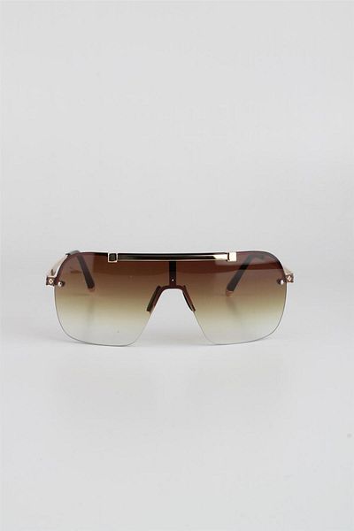 Max Polo Brown Gradient UV400 Filter Women's Sunglasses G24mpa056r02