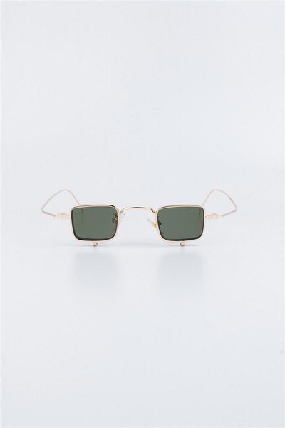 Max Polo Unisex Gold UV 400 Protection Sunglasses - 23mpgp1336r01