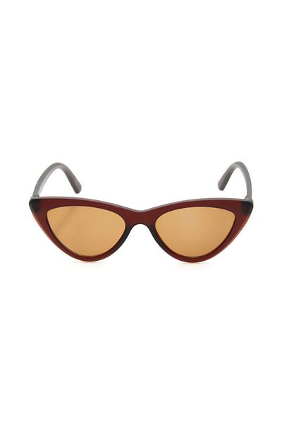 By Marine Matte Brown Uv400 Women's Sunglasses - - 4bm1010r002