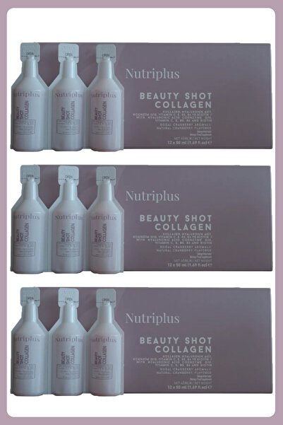 Farmasi نيوتريبلس بيوتي شوت كولاجين 12 قارورة - 3 قطع