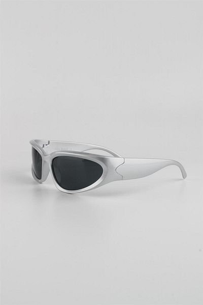 Silvio Monetti Silver Matte Uv400 Filter Unisex Sunglasses G24Sm9006R03